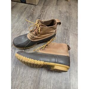 Bean Boots by LL Bean Waterproof Leather Ankle Boots Size 10W Women or 8W Men